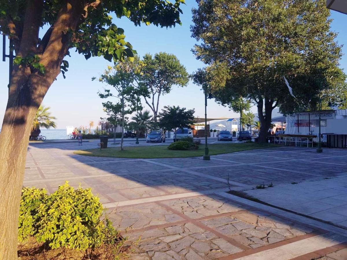 Konstantinos-Elli Rooms Nea Vrasna Bagian luar foto